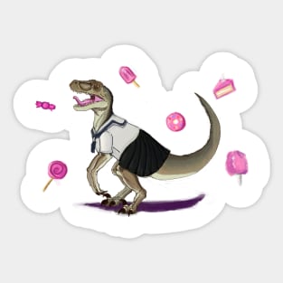 Dino Fuku Sticker